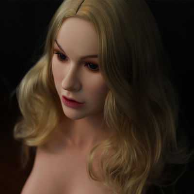 Boneca Sexual Realista de Meio Corpo de Silício - Figura Curva Voluptuosa com Peitos Grandes, Pele Macia Personalizavel Para Homens e Usuários LGBTQ+
